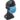 H205B.Blue 3ply Pleated Face Masks with Ear Loop Blu.1